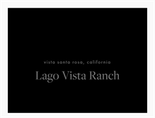 Tablet Screenshot of lagovistaranch.com